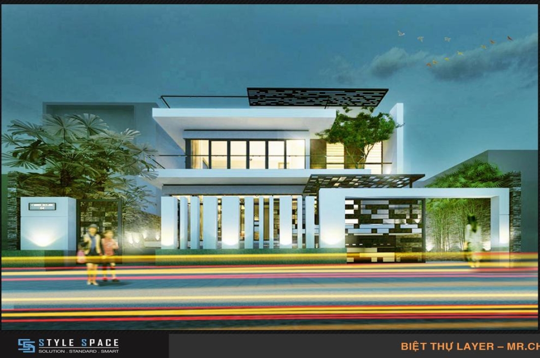 TỔNG HỢP KIẾN TRÚC BIỆT THỰ